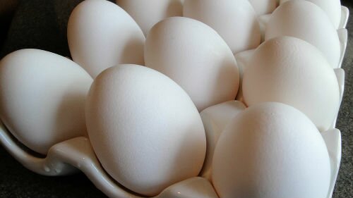 сырые яйца 