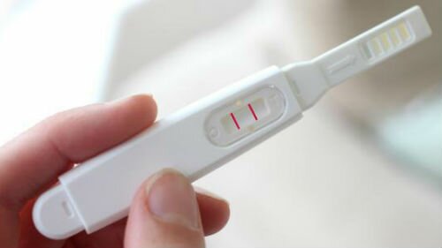 тест на беременность две полоски